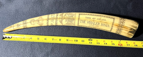 Vtg replica scrimshaw - replica,