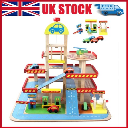 Wooden rotating parking - wooden,