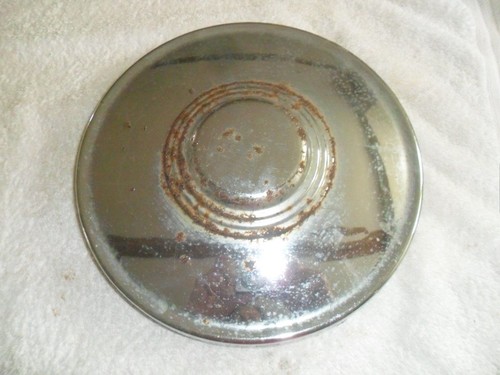 Vintage hub cap - vintage, chrome