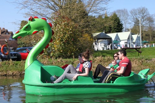 Green dragon pedalo pedal - green,