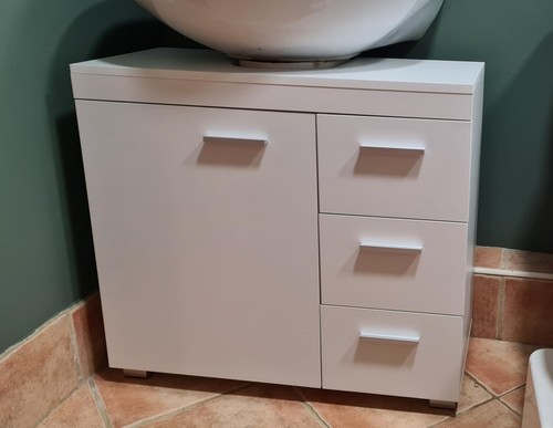 White under sink cabinet - under, 2