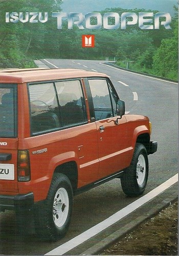 Isuzu trooper 1983 german - isuzu,