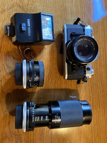 Canon ae1 camera lenses and - canon,