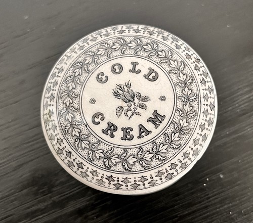 Antique ironstone cold cream - cold,