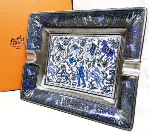 Hermes cigar ashtray porcelain - cigar,