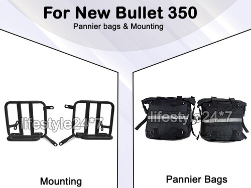 Canvas pannier bags - pannier, &