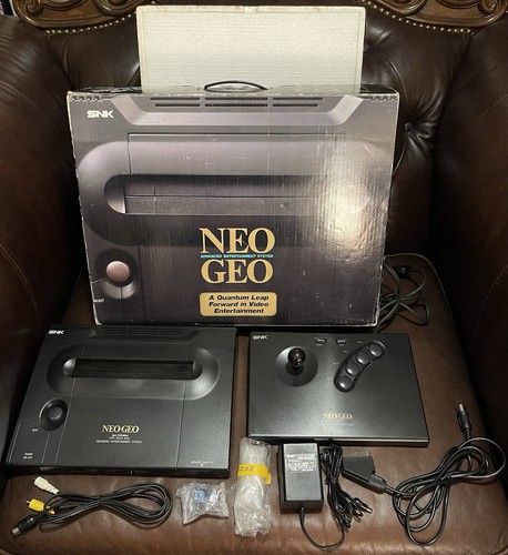 Neo geo aes console cib - geo,