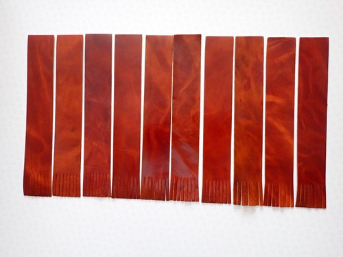 Brown leather blank - x,