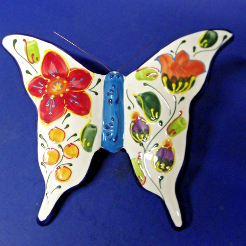 Ceramic butterfly made - ceramic,