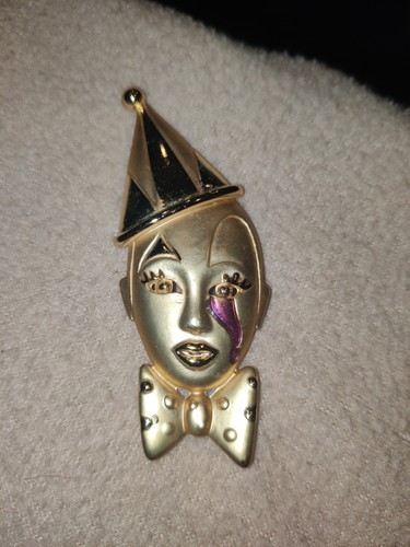 Vintage pero crying clown - crying,