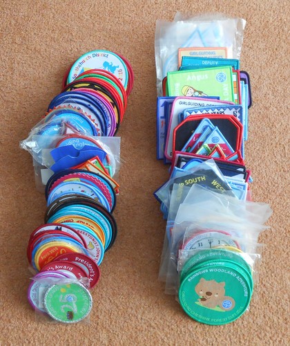 Brownies guides cloth patch - cloth,