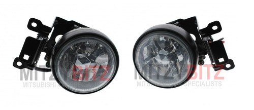 Front fog lamp set for - front,
