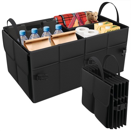 Collapsible car boot - boot, organiser