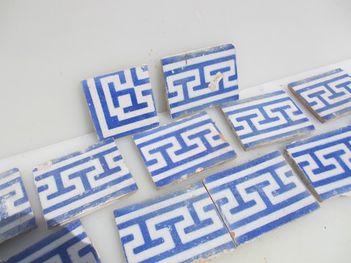 Antique ceramic tiles nouveau - antique,