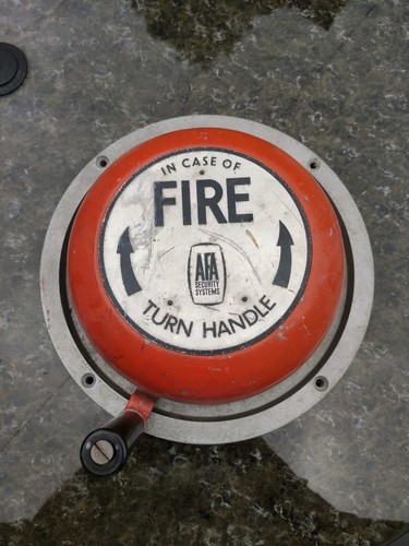 Vintage manual rotary fire - vintage, /