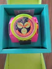 Swatch Chrono Neon to the Max