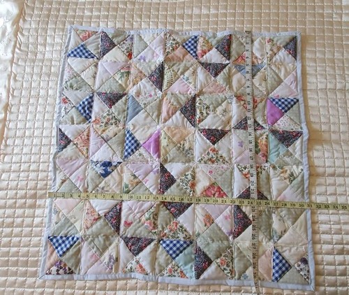 Handmade patchwork quilt - handmade,