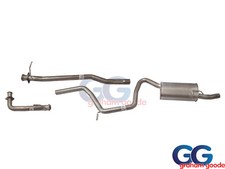 Full Exhaust System Standard for Ford Escort 1.6 RS Turbo Series 2 mk4