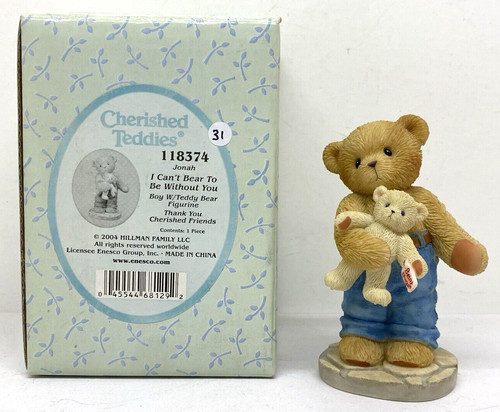 Cherished teddies jonah 118374 - cherished,