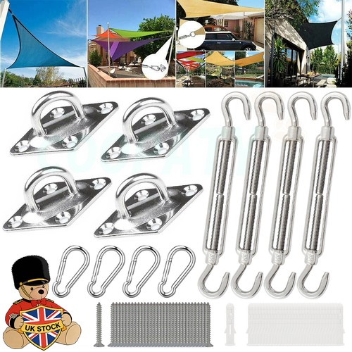 Sun shade sail - sail, anchors