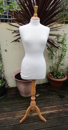 Female tailors dummy cream - female,