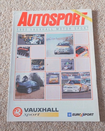 Autosport vauxhall sport 1990 - autosport,