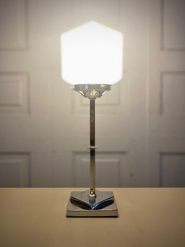 Original art deco chrome with - original,