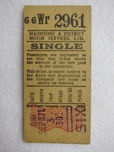 Bus tram ticket maidstone - tram,
