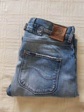 Lee 101B Gold Label Half Selvedge Cinch Back Cowboy Jeans | W32 (35"x32")