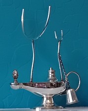 Antique Silver Plated Aladdin