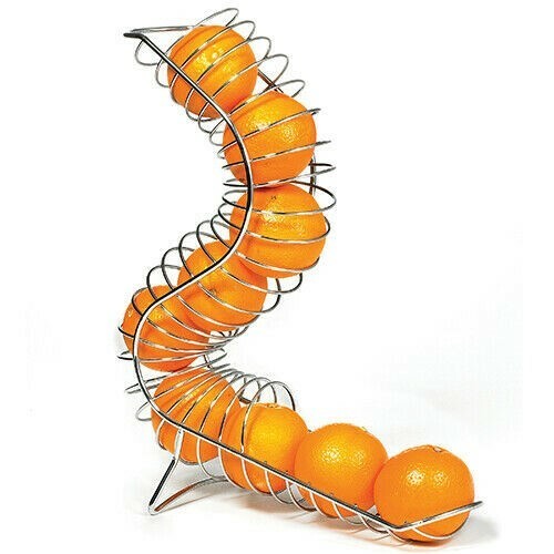 Large chrome curved - curved, fruit