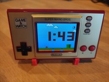 Nintendo game and watch Super Mario Bros Display Stand  Only