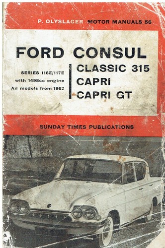 Ford consul classic 315 - classic,