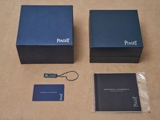 Piaget Vintage Watch Box Blue
