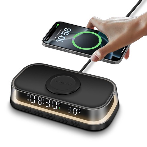 15w alarm clock - alarm, wireless