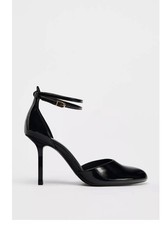 Zara Black Heels Size Uk 7