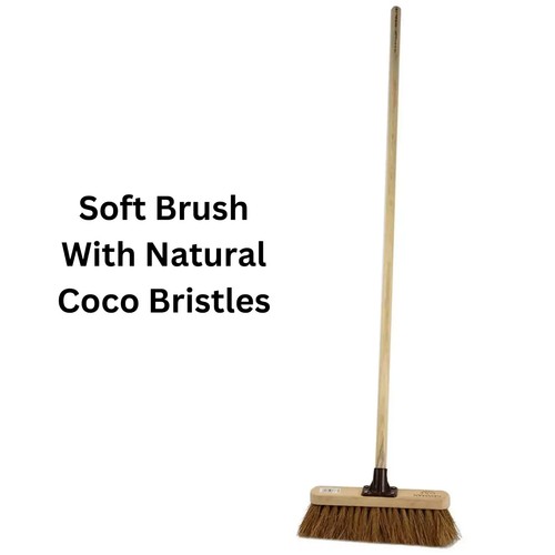 Outdoor broom handle - broom, soft