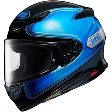 Shoei NXR2 Full-Face Motorcycle Helmet Sheen TC2 Blue Black