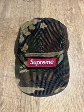 Supreme Camo Corduroy Camp Cap