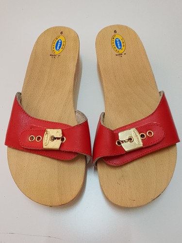 Vintage scholl s red - dr.,