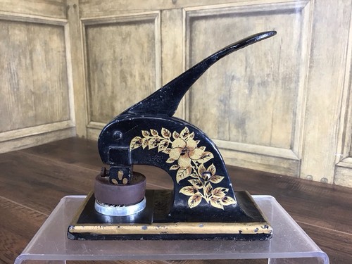Antique cast iron embossing - iron,