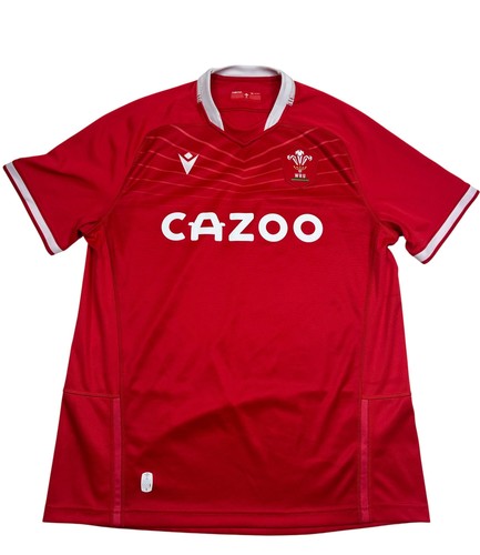 Wales macron 2021 - home, red