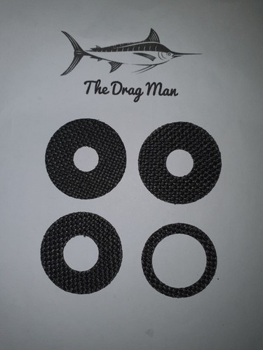 Carbontex carbon drag washers - carbon,