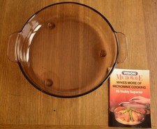 VISION CORNING AMBER GLASS