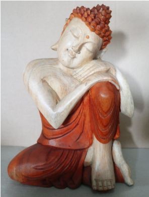 Hand carved buddha statue - hand,