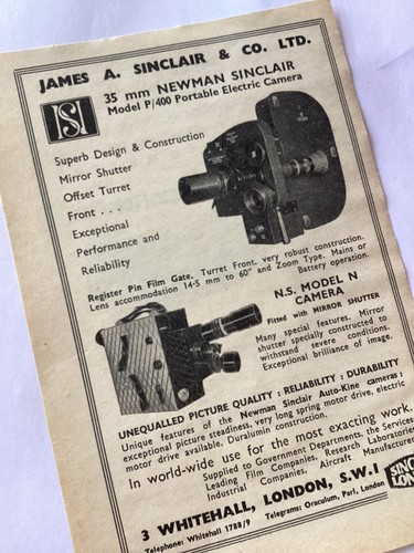 1961 advert for james a - advert,