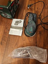 Bosch PEX 220 A random Orbit Sander with bag of pads