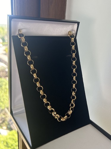 50cm long belcher chain - long,