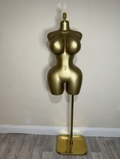 Female BBL Gold Mannequin 