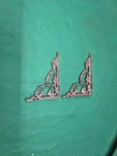 2 Antique Style Shelf Brace